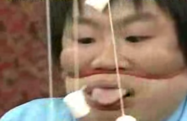 Japanese Marshmallow Eating Game